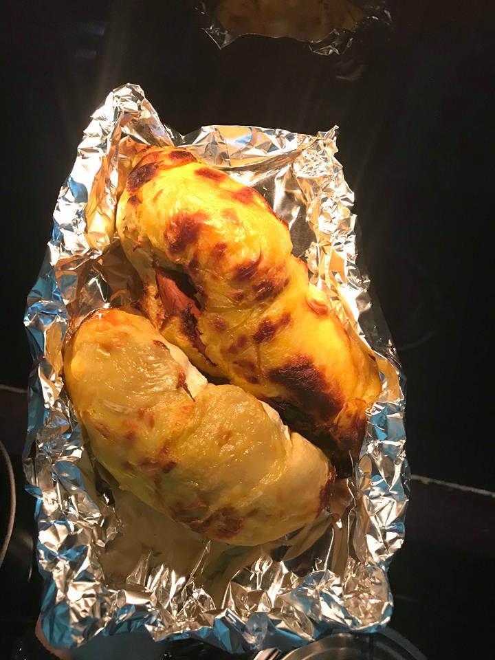 me 2 con mach hang chuc cong thuc mon ngon lam bang noi chien khong dau gay bao mxh - 11