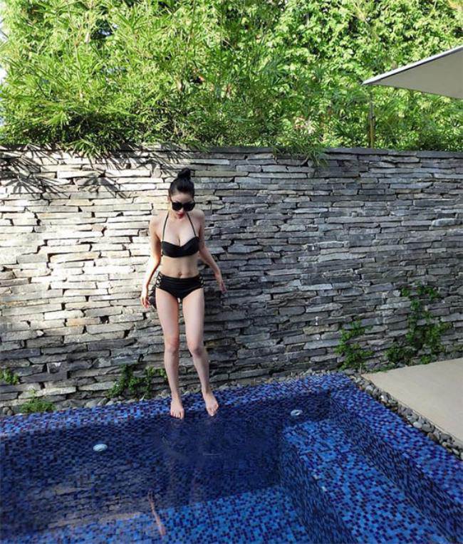 cuoc song xa hoa cua nhung hot girl bo showbiz lay chong dai gia - 16