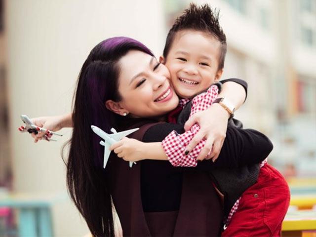 Sắp lâm bồn, Thanh Thảo vẫn không quên chăm lo dạy dỗ tốt con nuôi Jacky Minh Trí