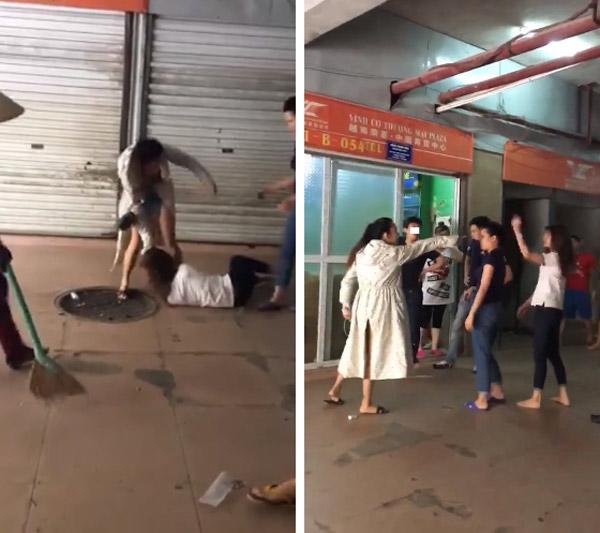 tran tinh cua nguoi chong chung kien canh vo moi danh ghen da man vo cu - 4