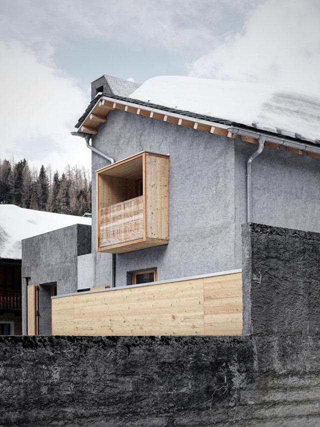 chang ai ngo nha co bo hoang o nong thon lai bien thanh nha nghi dep hoan hao den the - 5