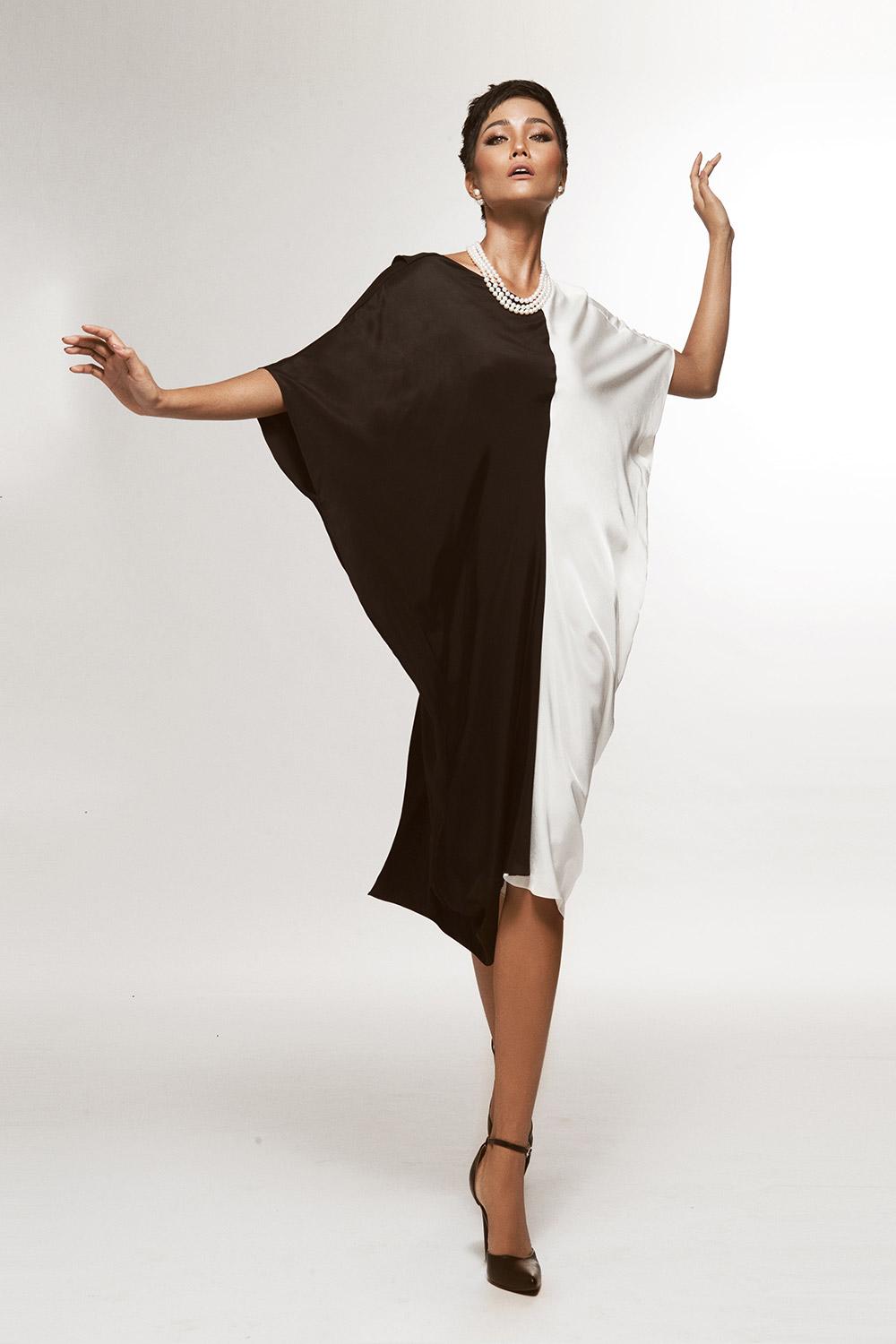 chi voi hai mau trang den, nhan sac cua h' hen nie lai tro nen sinh dong la thuong - 6