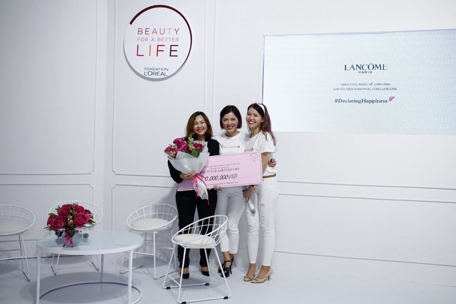 “hanh trinh hanh phuc” danh cho moi phu nu viet - lancome x beauty for a better life - 9