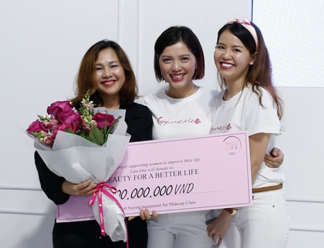 “hanh trinh hanh phuc” danh cho moi phu nu viet - lancome x beauty for a better life - 8