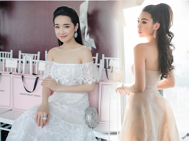 Đỗ Mỹ Linh đã đeo trang sức kim cương 3 tỷ đối đầu Nhã Phương trên thảm đỏ