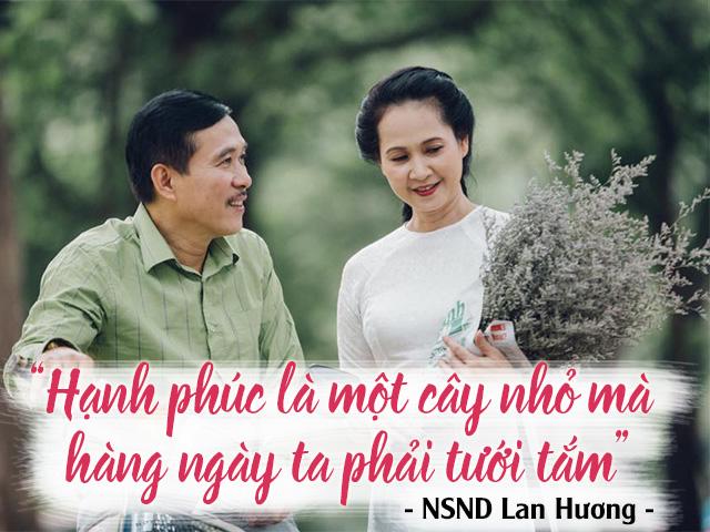 NSND Lan Hương và chuyện tình 40 năm với người đàn ông chưa bao giờ nói Anh yêu em