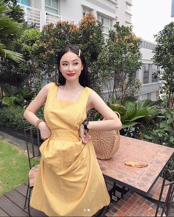 angela phuong trinh noi bat duoi nang he cung chiec tui ngo nghinh - 1