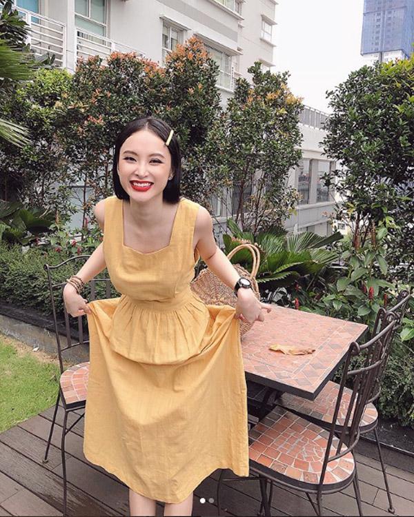 angela phuong trinh noi bat duoi nang he cung chiec tui ngo nghinh - 2
