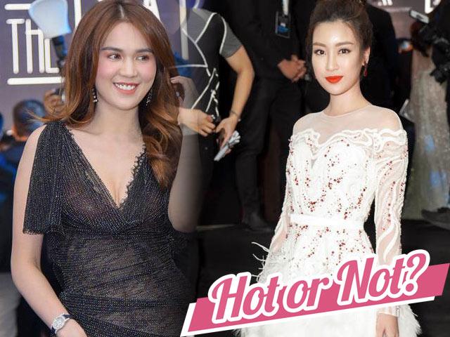 Ngọc Trinh bất cẩn với nội y, Đỗ Mỹ Linh đẹp tựa thiên nga trắng