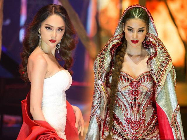 Phạm Hương và Hương Giang đốt cháy sàn diễn khi làm vedette trong show Đỗ Long