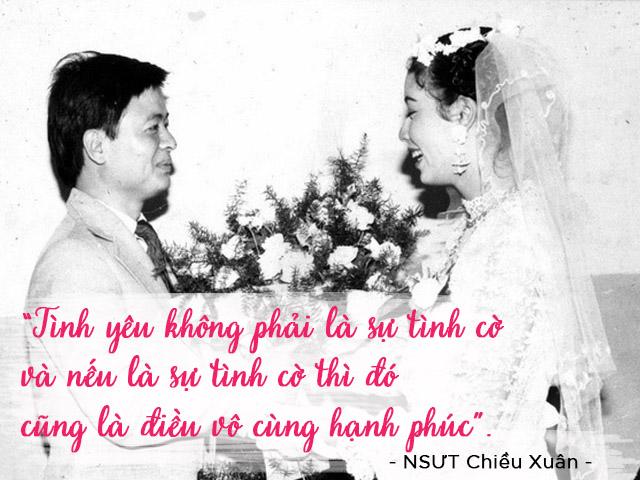 Chuyện tình yêu là cưới năm 20 tuổi, từng bị nhà trường kỷ luật của NSƯT Chiều Xuân