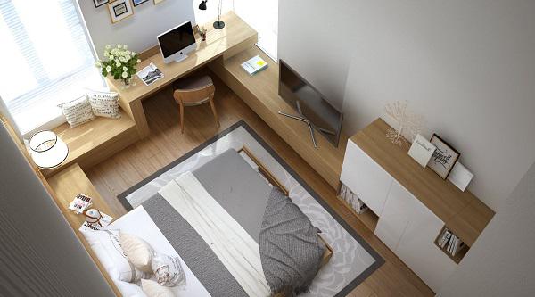 9 Thiết kế nội thất chung cư nhỏ tối ưu nhất cho vợ chồng trẻ