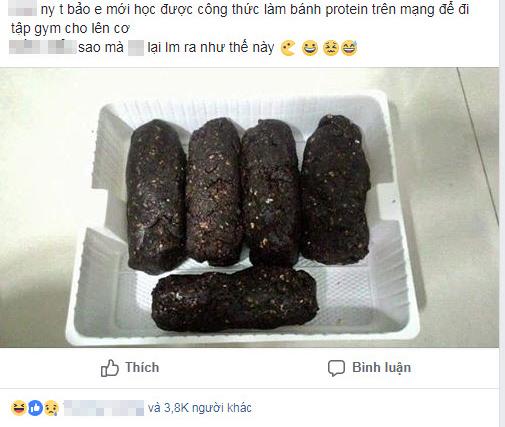 ban gai lam banh de giam can, nguoi yeu am anh voi thanh qua, com chang dam nuot - 1