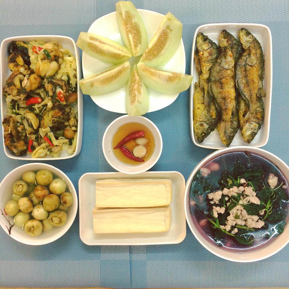 nhung mam com he 4-5 mon cho nha 2 nguoi cua 9x hn khien nhieu nguoi ao uoc nem thu - 2