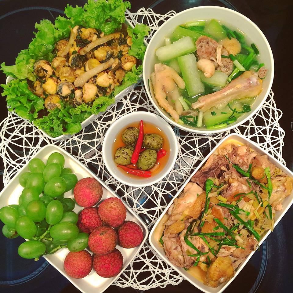 nhung mam com he 4-5 mon cho nha 2 nguoi cua 9x hn khien nhieu nguoi ao uoc nem thu - 10