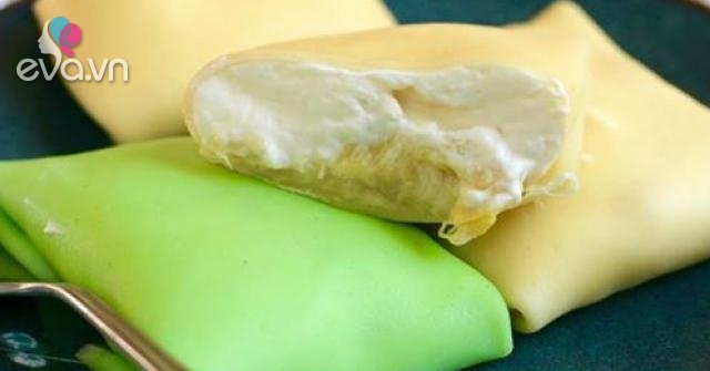 2 cách làm bánh crepe sầu riêng ngon, đơn giản tại nhà