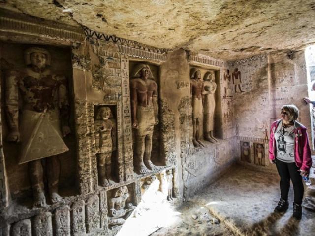 Bên trong ngôi mộ 4.400 năm tuổi mới được khai quật tại Ai Cập