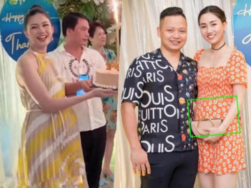Cặp chị em Á hậu Việt: Em lộ bụng bầu 7 tháng, chị vướng nghi vấn có bầu lần 2