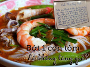 Giá điện tăng, quán ăn "xin bớt 1 con tôm trong tô bún" để không tăng giá gây xôn xao Giá điện tăng, quán ăn "xin bớt 1 con tôm trong tô bún" để không tăng giá gây xôn xao
