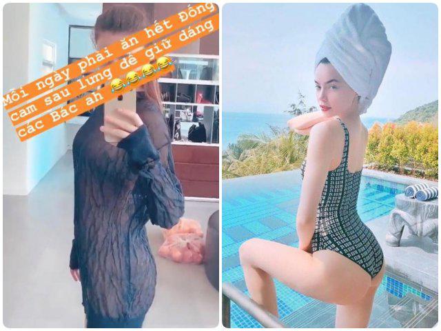 Hà Hồ khoe trái cây, nhưng dân tình chỉ chú ý body nóng bỏng lấp ló trong áo xuyên thấu