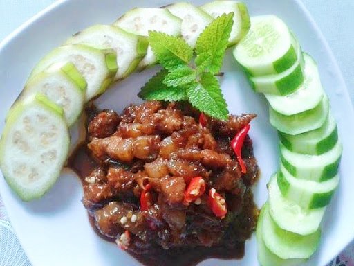 cach lam thit kho mam ruoc sa ot don gian, dam da, chuan vi hue - 5