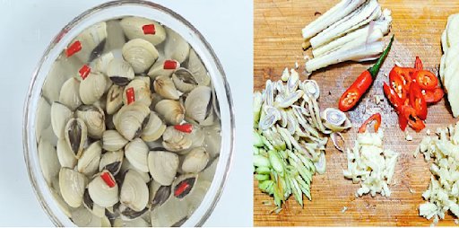 ngheu hap sa tuyet ngon voi cach lam don gian cua dan mien bien - 4