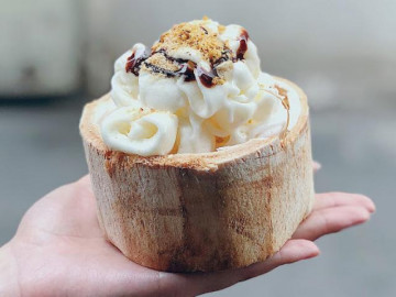 Cách làm kem dừa côn đảo để kem không bị đọng nước?
