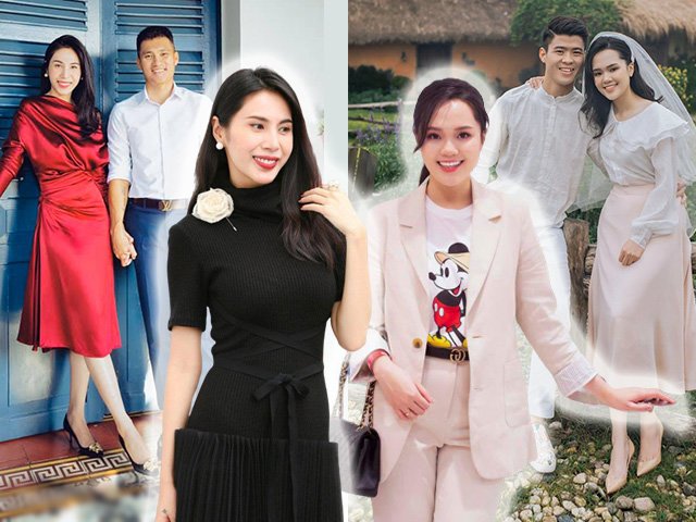 Soi kho đồ hiệu của hai cô vợ cầu thủ Việt: Công chúa béo có vượt mặt Thủy Tiên?