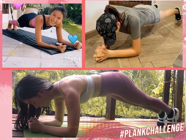 Plank challenge: Đánh tan mỡ bụng cùng Minh Tú, Châu Bùi và Yến Xuân!