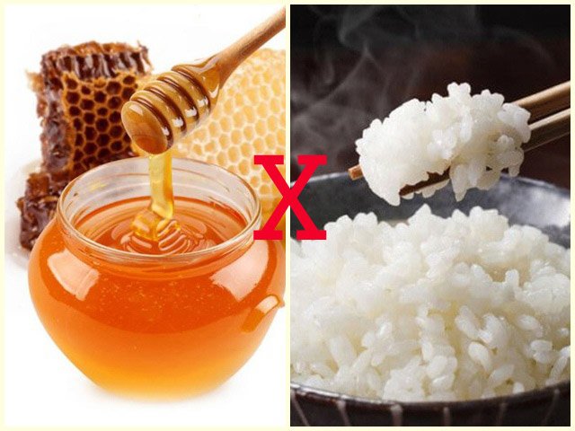 Những thực phẩm tuyệt đối không dùng chung với mật ong!!!