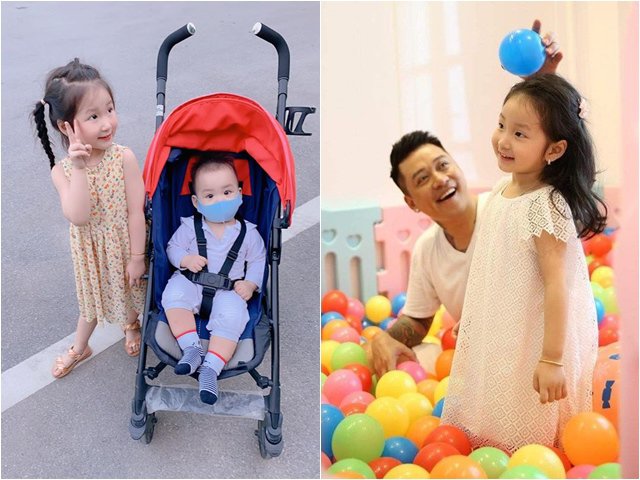 Sao Viet 24h: Tuan Hung's daughter takes care of her, her angelic beauty is the focus