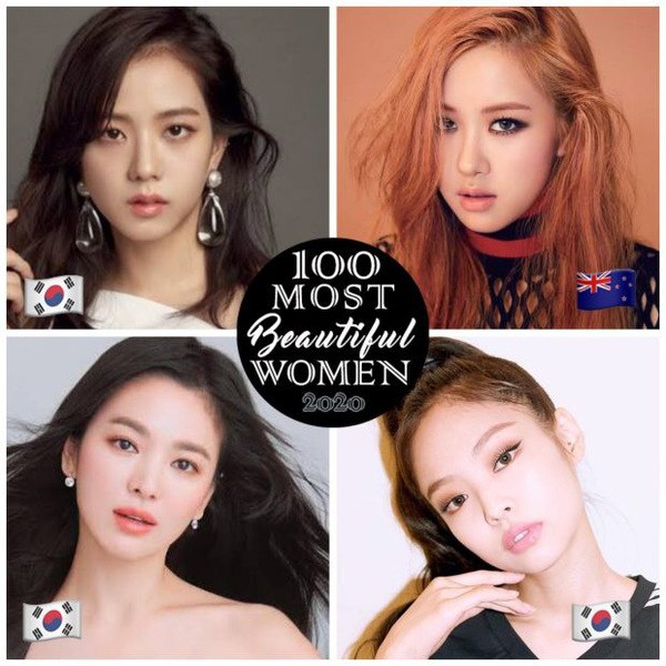 Gọi tên 100 mỹ nhân đẹp nhất TG: Số 1 là ngọc nữ Hàn Quốc, có cả ...