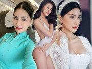 Tiếp viên hàng không thi Hoa hậu nhiều nhất Việt Nam mang bầu biến dạng, sau sinh muốn tự tử