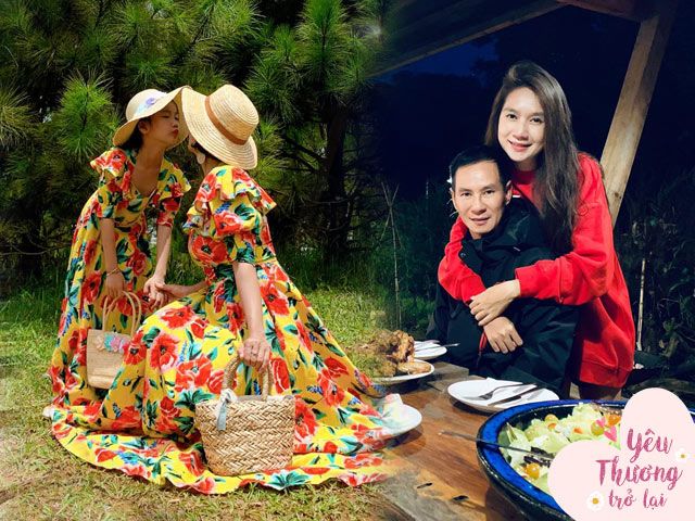 Ngày gia đình Việt Nam: Lý Hải mượn áo vợ mặc, Ốc Thanh Vân khoe sắc cùng con gái