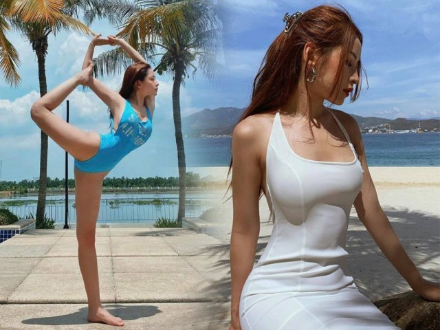 Liên tục khoe các tư thế tập khó nhằn, phải chăng Chi Pu muốn làm nữ thần yoga