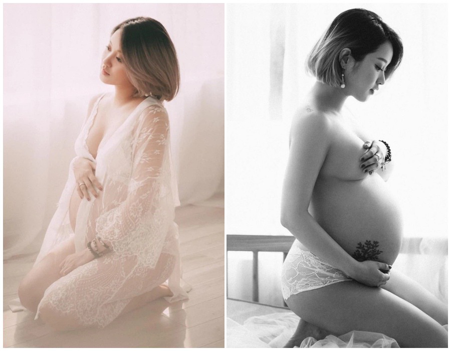 Hotgirl Mi Vân mỗi lần đứng cạnh con: Nhan sắc trẻ như chị gái, body đỉnh cao tuổi 33 - 8