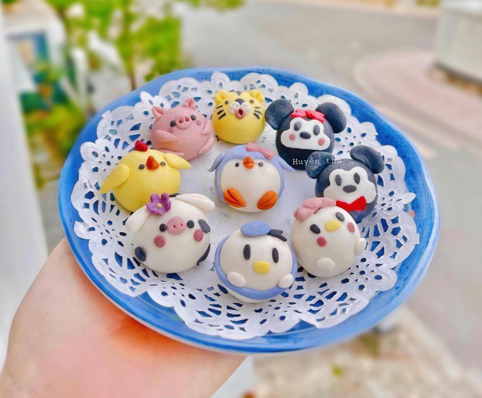 Gái xinh mách cách làm bánh trôi hình con vật đẹp hoa mắt cho Tết Hàn thực - 4
