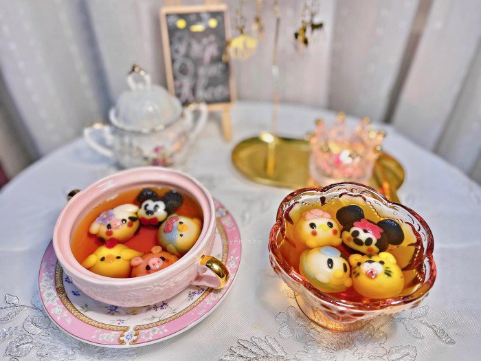 Gái xinh mách cách làm bánh trôi hình con vật đẹp hoa mắt cho Tết Hàn thực - 5