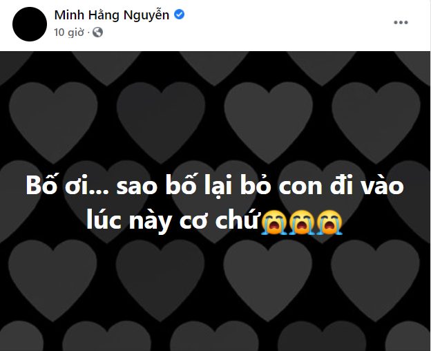 NSND Minh Hằng suy sụp khi chồng mất chưa được 49 ngày đã nhận tin bố qua đời - 1