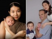 Mẹ Việt xinh đẹp đẻ con ở vùng quê hẻo lánh, em bé vừa lọt lòng đã lên báo Úc