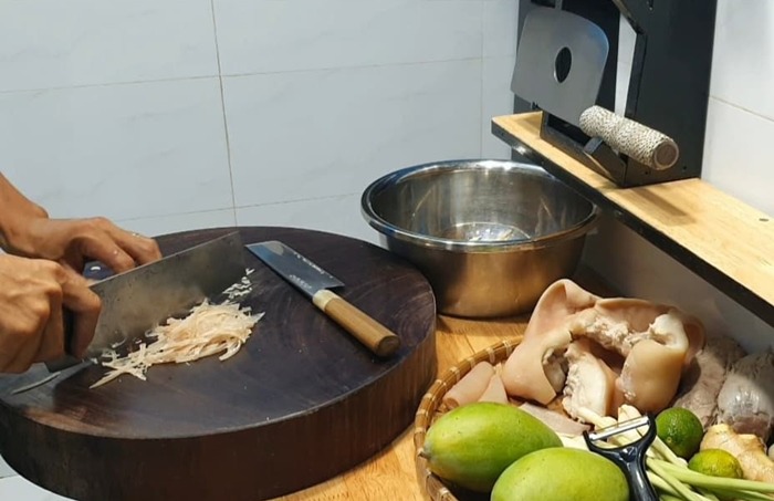 Bố đảm mách cách làm nộm tai, bì, thịt heo tuyệt ngon đãi cả nhà cuối tuần - 8