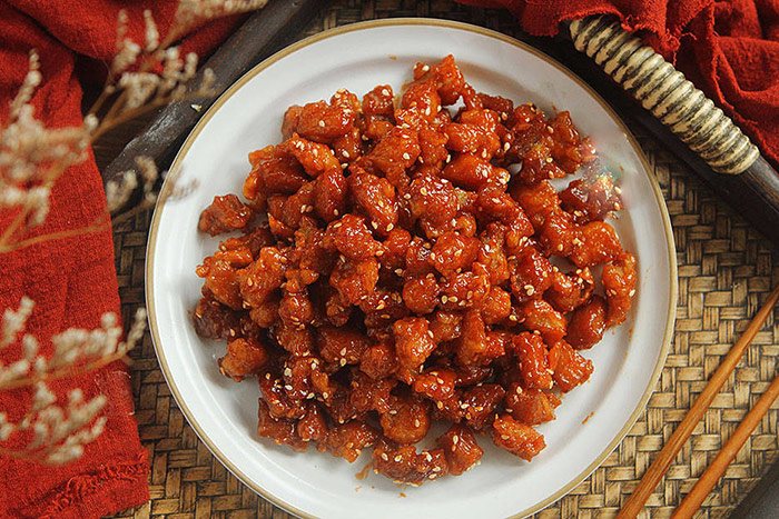 Cuối tuần, làm đĩa thịt nạc chiên sốt chua ngọt khiến cả nhà ăn mãi vẫn thèm - 9