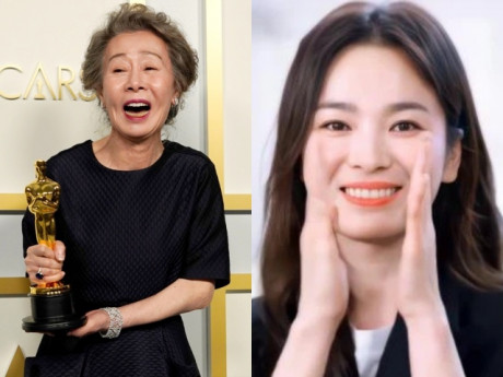 Bà ngoại quốc dân 73 tuổi lần đầu nhận tượng vàng, Song Hye Kyo liền có động thái gây bão