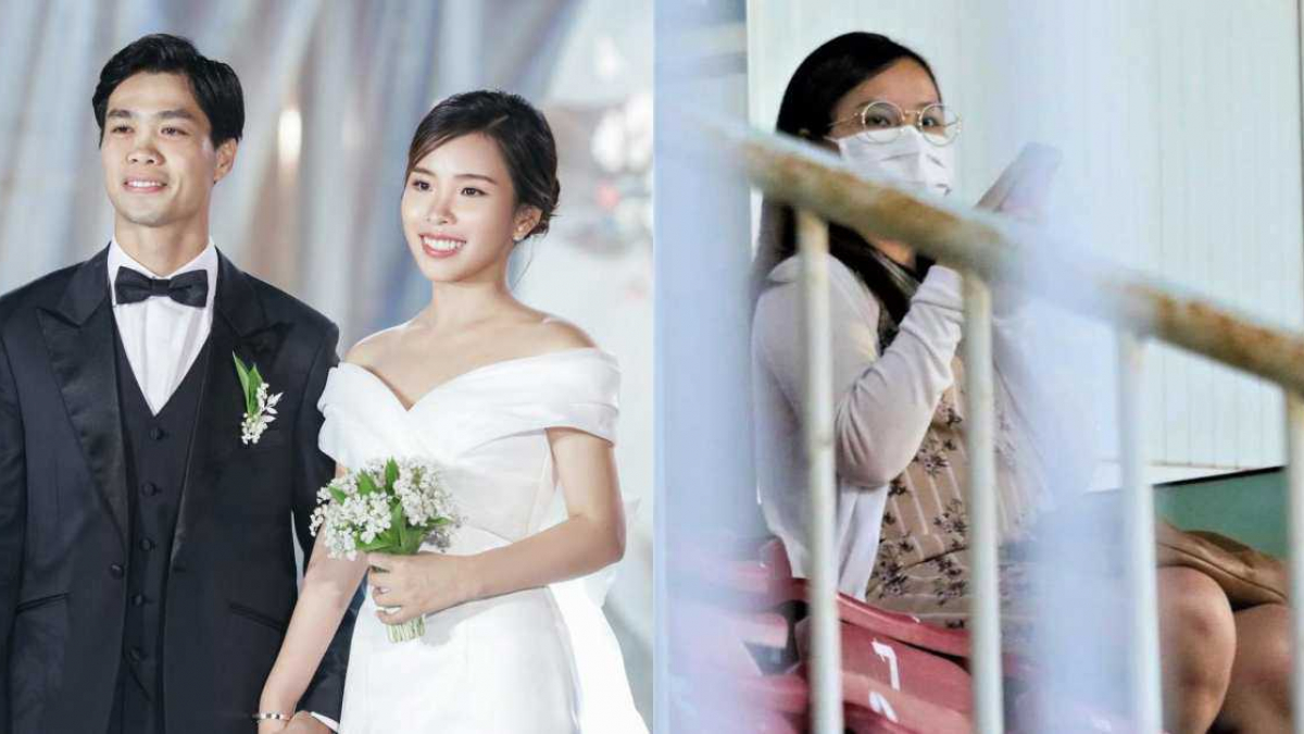 Đọ váy cưới của vợ các cầu thủ Việt Nam