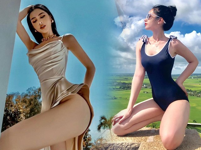 Đỏ mắt nhìn tình tin đồn của chồng cũ Lệ Quyên khoe vòng 3: Gái 19 mà body đẹp như tạc