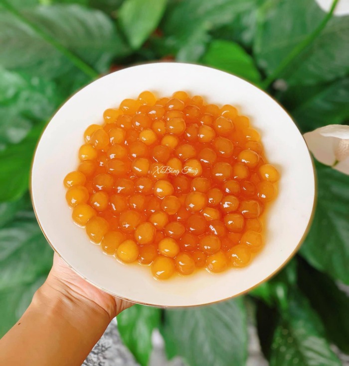 Mẹ đảm làm trân châu hoàng kim, cho vào món chè nào cũng hấp dẫn, trà sữa nào cũng ngon - 7