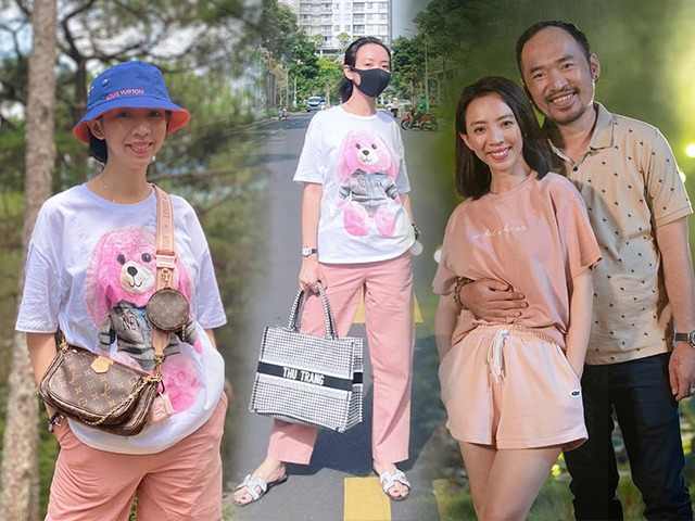 Xách túi nghìn đô ra phố, Thu Trang vẫn ăn mặc giản dị bất ngờ, không quên item hack tuổi