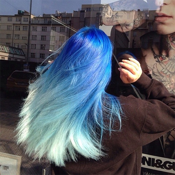 Những màu tóc xanh dương đẹp độc lạ hot nhất hiện nay