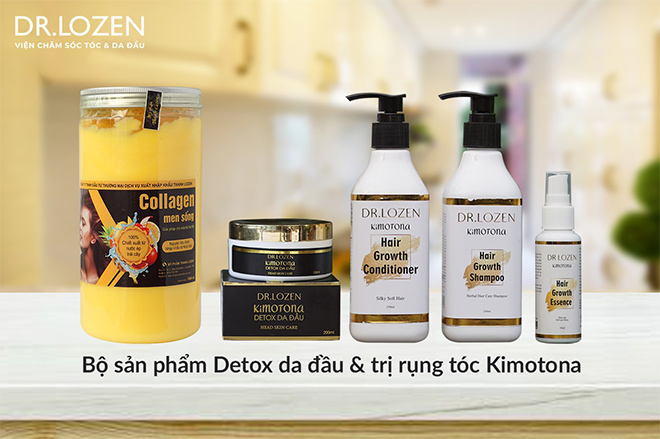 DR.LOZEN giới thiệu bộ sản phẩm chăm sóc tóc & da đầu tại nhà công nghệ Nhật Bản - Kimotona