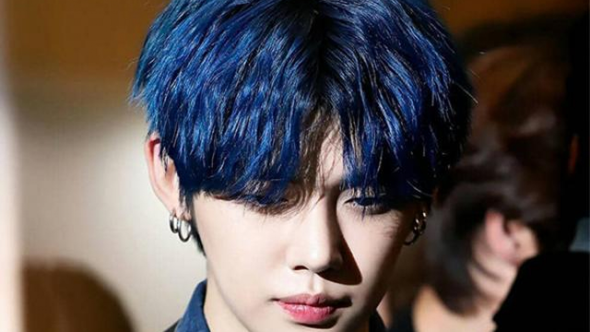 thuốc nhuộm tóc màu xanh dương khói [ màu nhuộm dành cho tóc tẩy ] | Shopee  Việt Nam